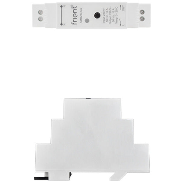 Relais relais din intelligent Frient (gris clair, zigbee)