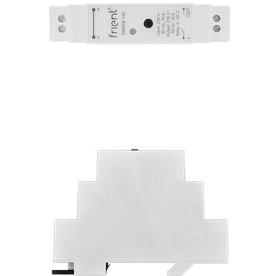 Relais relais din intelligent Frient (gris clair, zigbee)