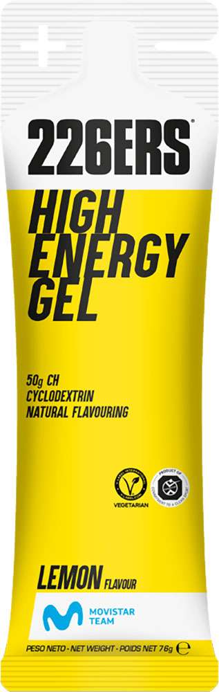 226ers gel haute énergie 76g