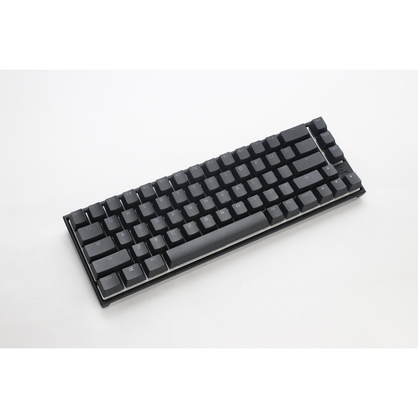 Ducky mecha pro sf, clavier (noir, disposition américaine, cerise mx speed silver, leds rgb, 65%, pbt double-shot)