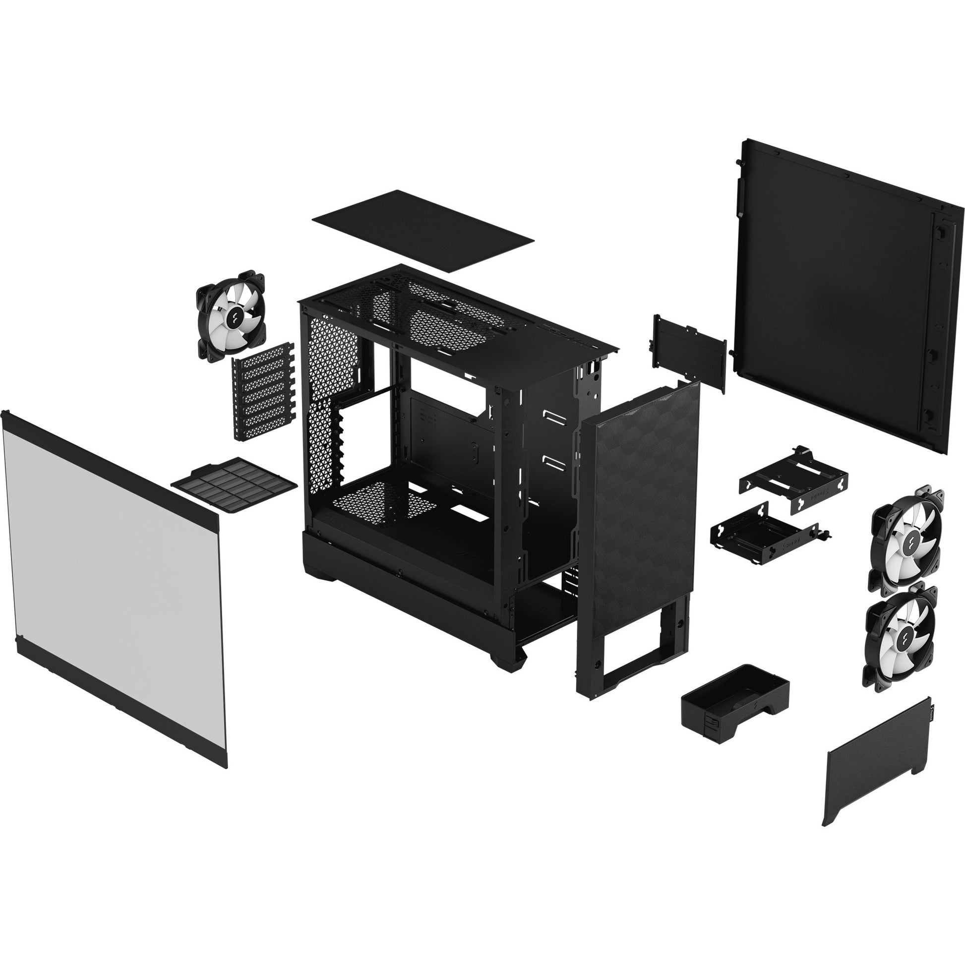 Fractal Design Pop Air RGB Black Tg Clear Tint