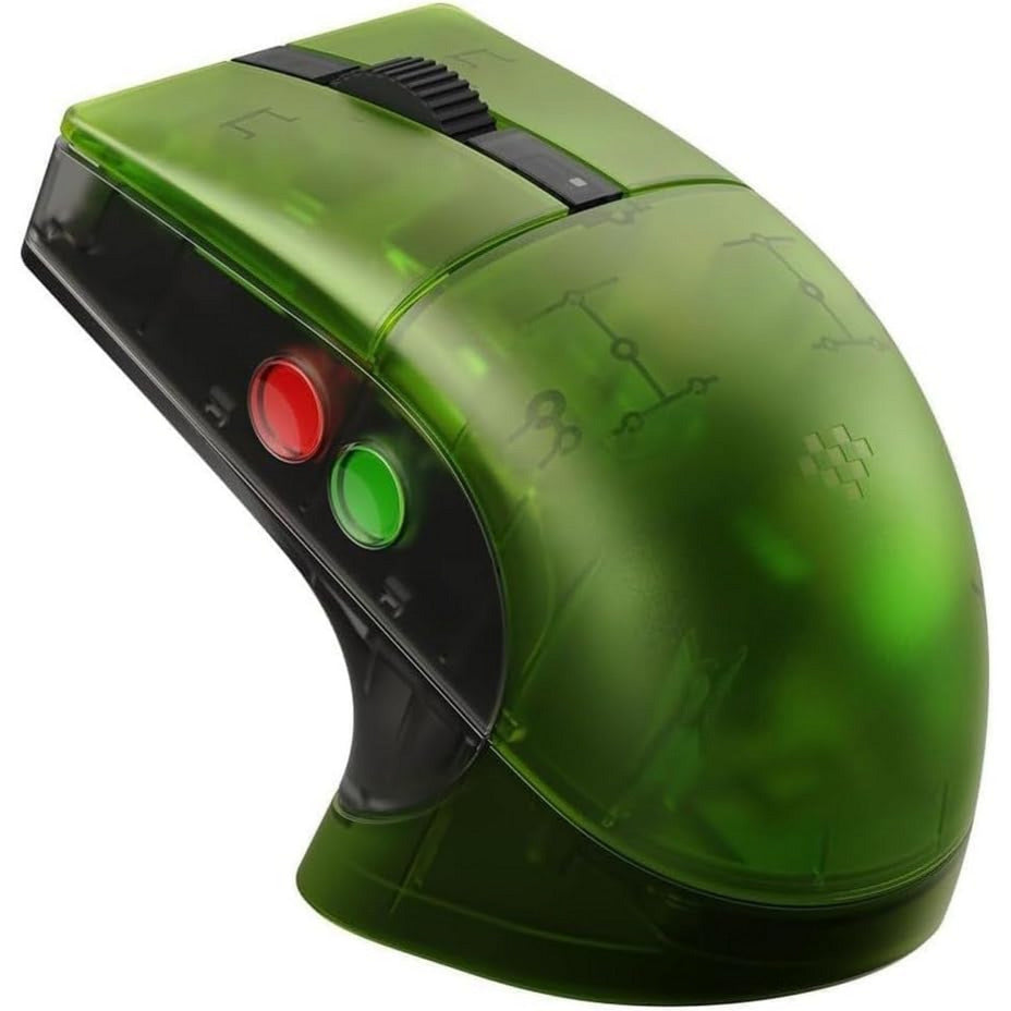 Souris rétro r8 8bitdo - édition Xbox (vert, 50 - 26 000 dpi, Bluetooth USB-C 2,4 GHz)