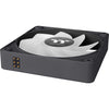 Thermaltake CT120 EX Reverse Arbb Sync PC Ventilateur de refroidissement (3-Fan Pack) Ventilateurs de boîtier (Noir, 3 pièces, 120 x 120 x 25 mm, PWM)
