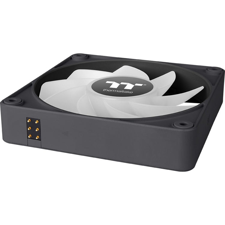 Thermaltake CT120 EX Reverse Arbb Sync PC Ventilateur de refroidissement (3-Fan Pack) Ventilateurs de boîtier (Noir, 3 pièces, 120 x 120 x 25 mm, PWM)