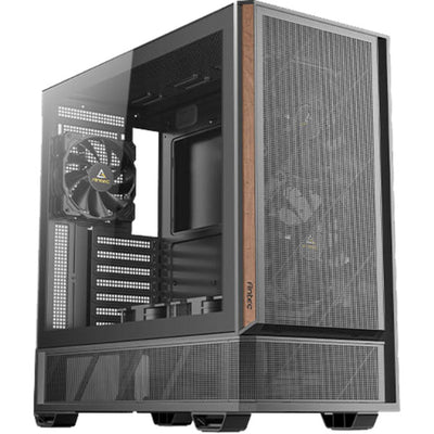 Boîtier tour midi Antec p30 air (couleur bois noir | 2x USB-A | 1x USB-C | verre trempé)