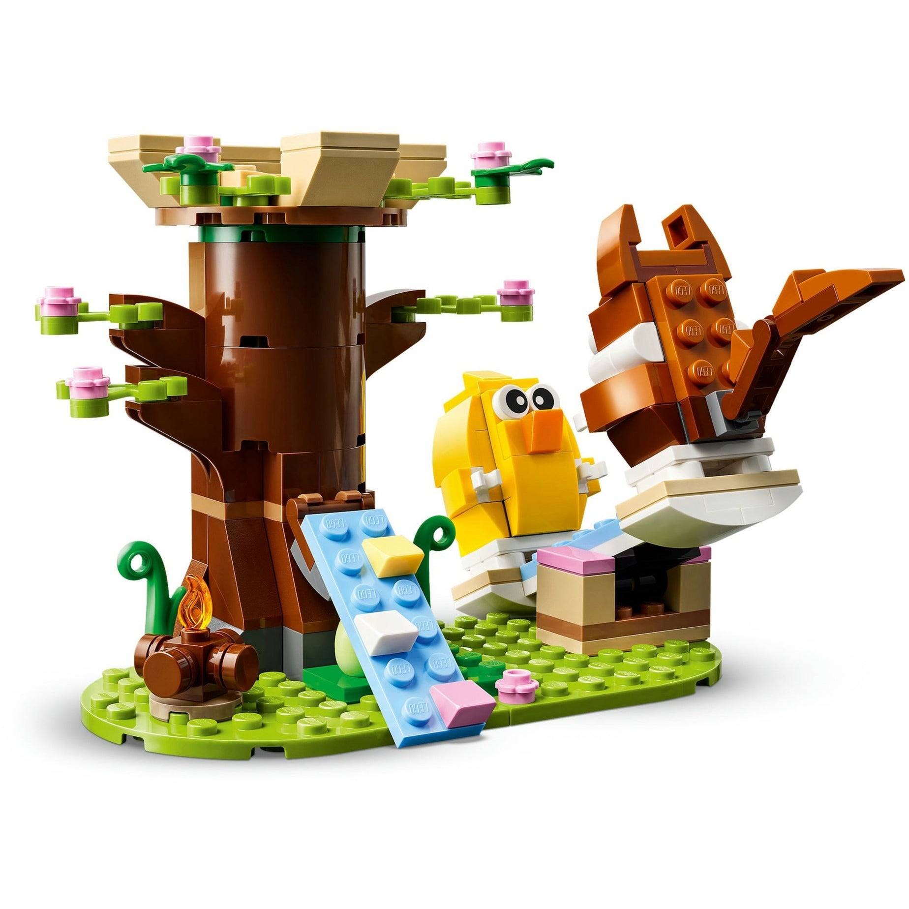 LEGO emblématique 40709 Jardin de jeu d'animaux au printemps