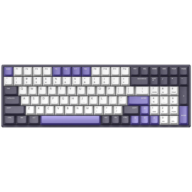 IQUnix F97 Clavier mécanique sans fil Lavandin