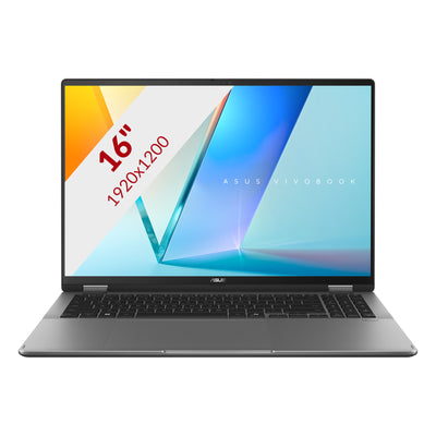 Asus vivobook 16 flip tp3607sa-si099w 16 copilot+ ordinateur portable 2-en-1 (gris | core ultra 7 258v | arc graphiques | 32 go | SSD 1 to | tactile)