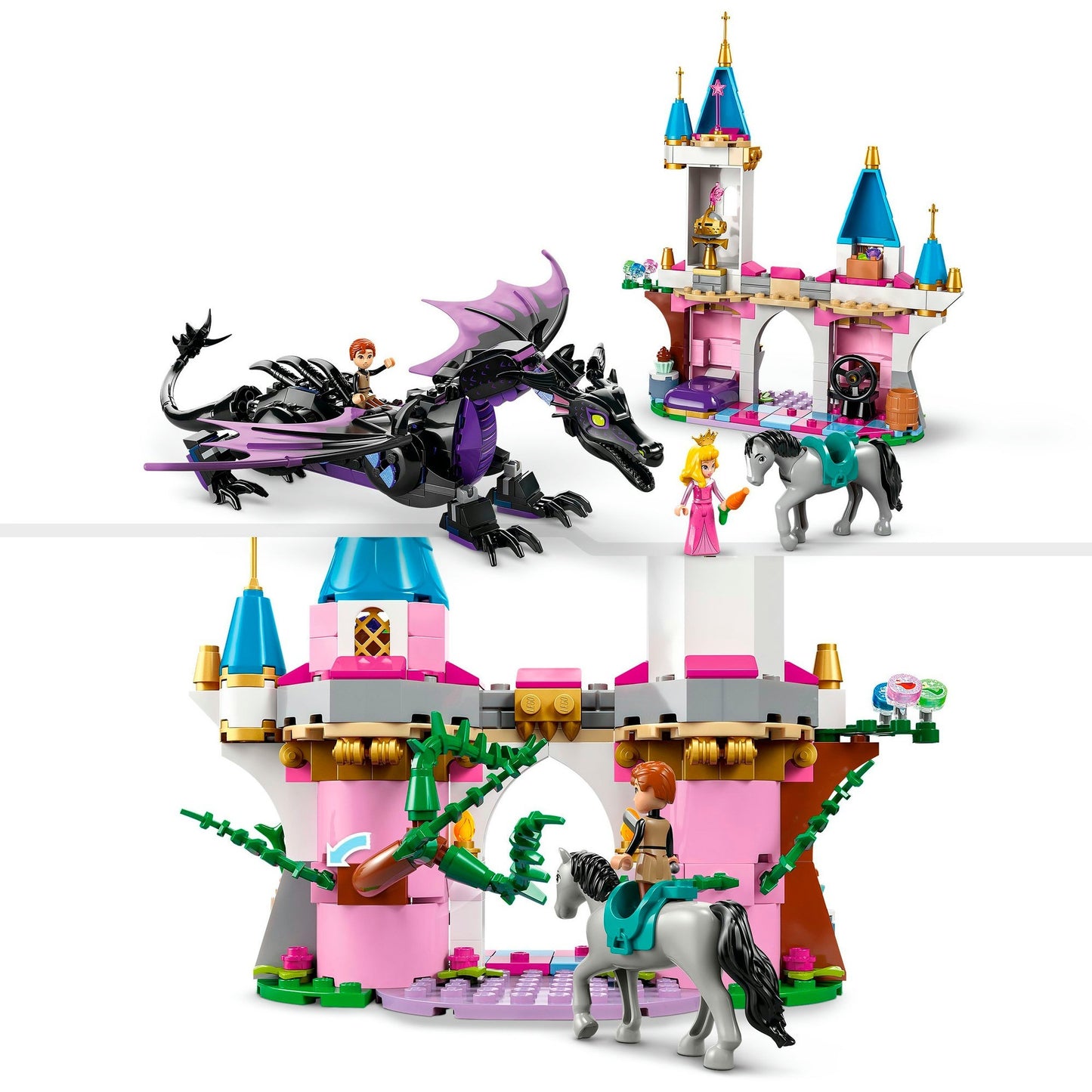 LEGO LEGO Princess 43240 maléfique sous forme de dragon