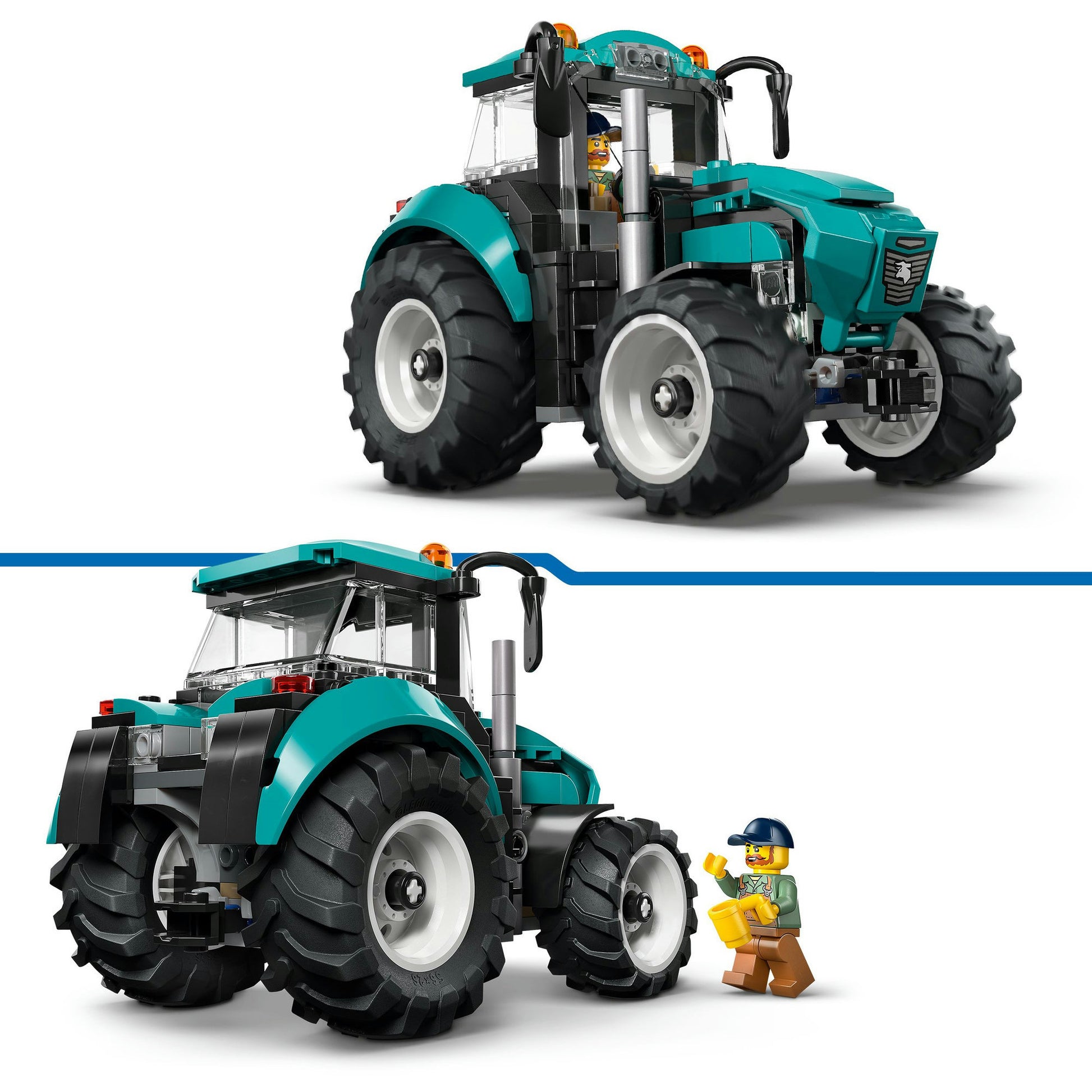 Lego City Great Vehicles 60498 Tracteur | 2 pièces