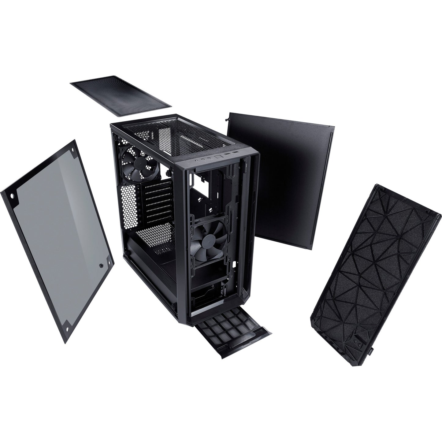 Fractal Design Meshify C Verre trempé foncé