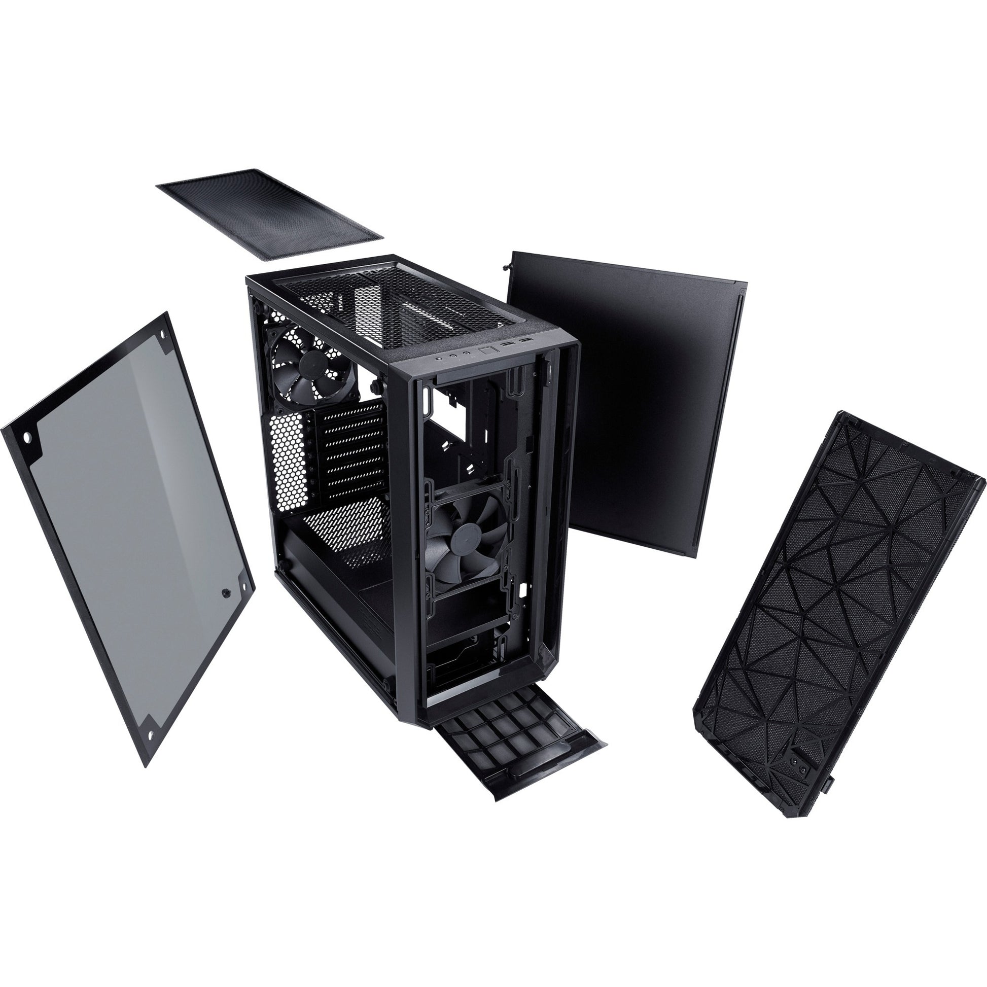 Fractal Design Meshify C Verre trempé foncé