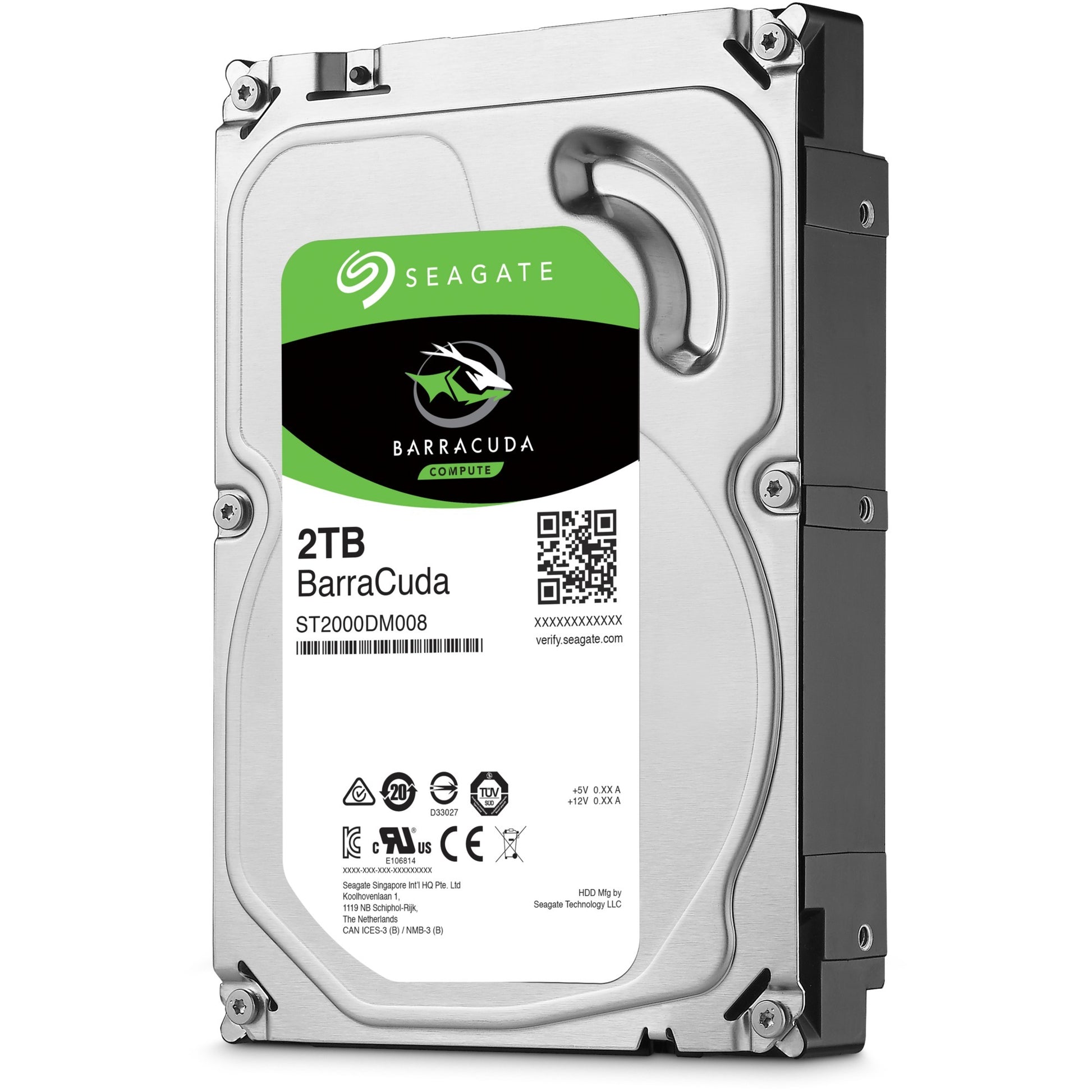Disque dur Seagate Barracuda 2 To (ST2000DM008, SATA 600)