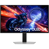Moniteur de jeu Samsung Odyssey OLED G6 G60SF 27 (argent, 2x HDMI, DisplayPort, 2x USB-A, USB-B, 500 Hz) - afbeelding 2