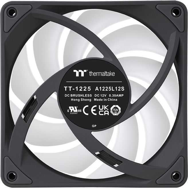 Thermaltake CT120 EX Reverse Arbb Sync PC Ventilateur de refroidissement (3-Fan Pack) Ventilateurs de boîtier (Noir, 3 pièces, 120 x 120 x 25 mm, PWM)