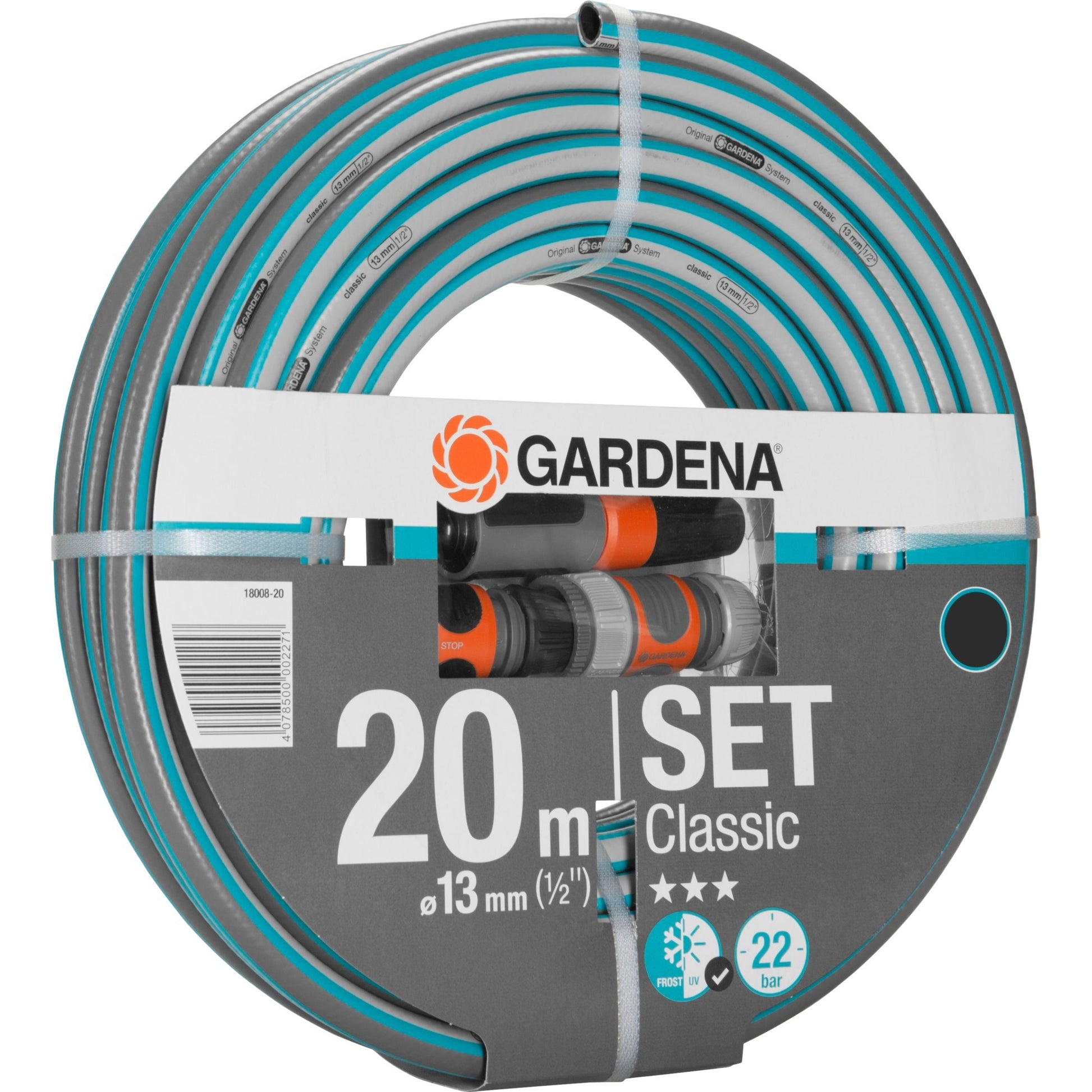 Gardena tuyau 13 mm (1 2), avec accessoires
