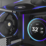 Nzxt f120x ventilateur de boîtier rgb (noir, 120 x 120 x 30 mm, pwm) - afbeelding 10