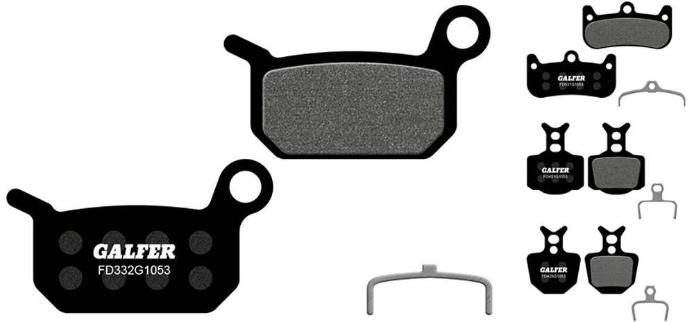 Plaquettes de disque standard pour vélo Galfer pour formule