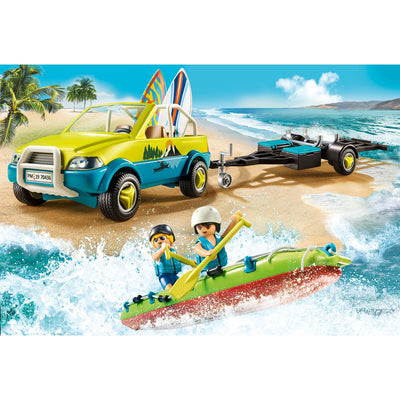 Playmobil 70436 Car de plage avec canoës