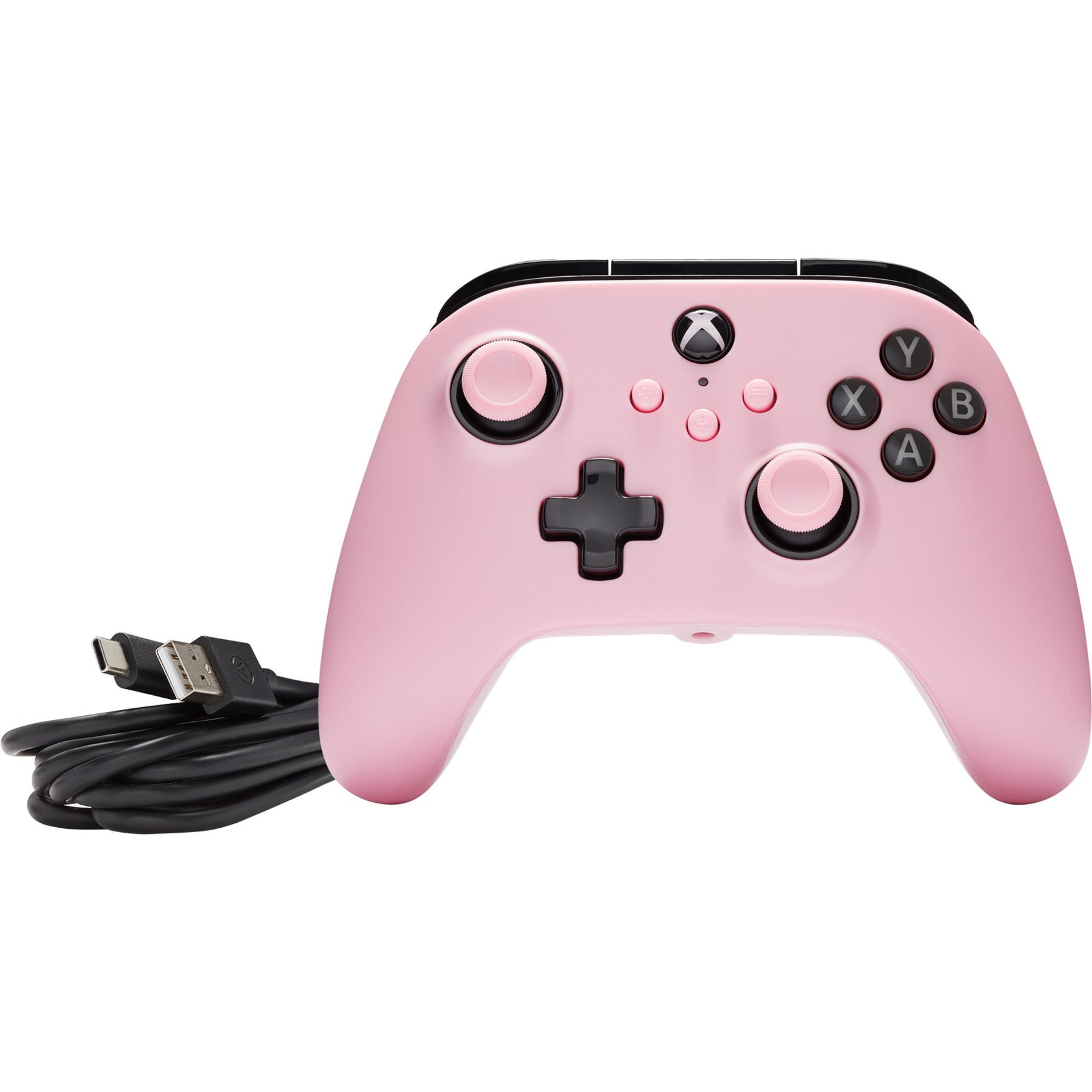 Manette filaire Powera pour Xbox Series X|s (rose, Xbox Series X|s, Xbox One, PC)