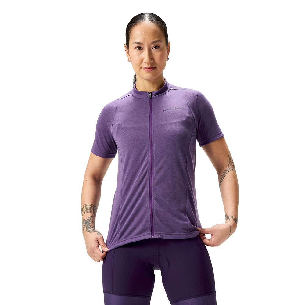 Endura loop zippé - maillot vtt femme