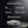 Asus Ascent GX10 Arm V9.2-A 128 2 Mini PC (Gris foncé | NVIDIA GB10 Grace Blackwell | DGX Spark | NVLINK-C2C | 128 Go | SSD 2 To)