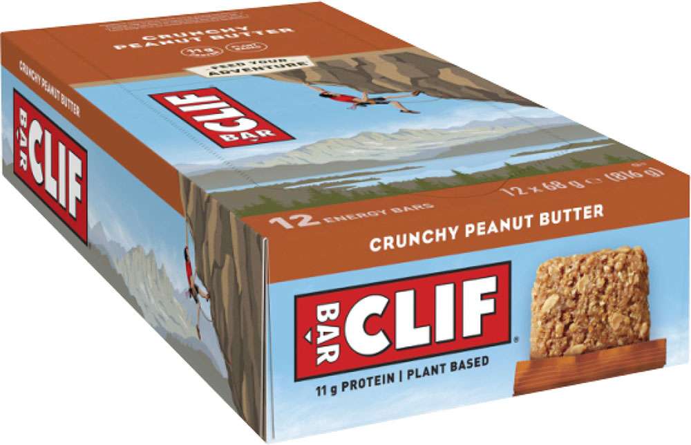 Barre énergétique Clif bar boîte 12x68g