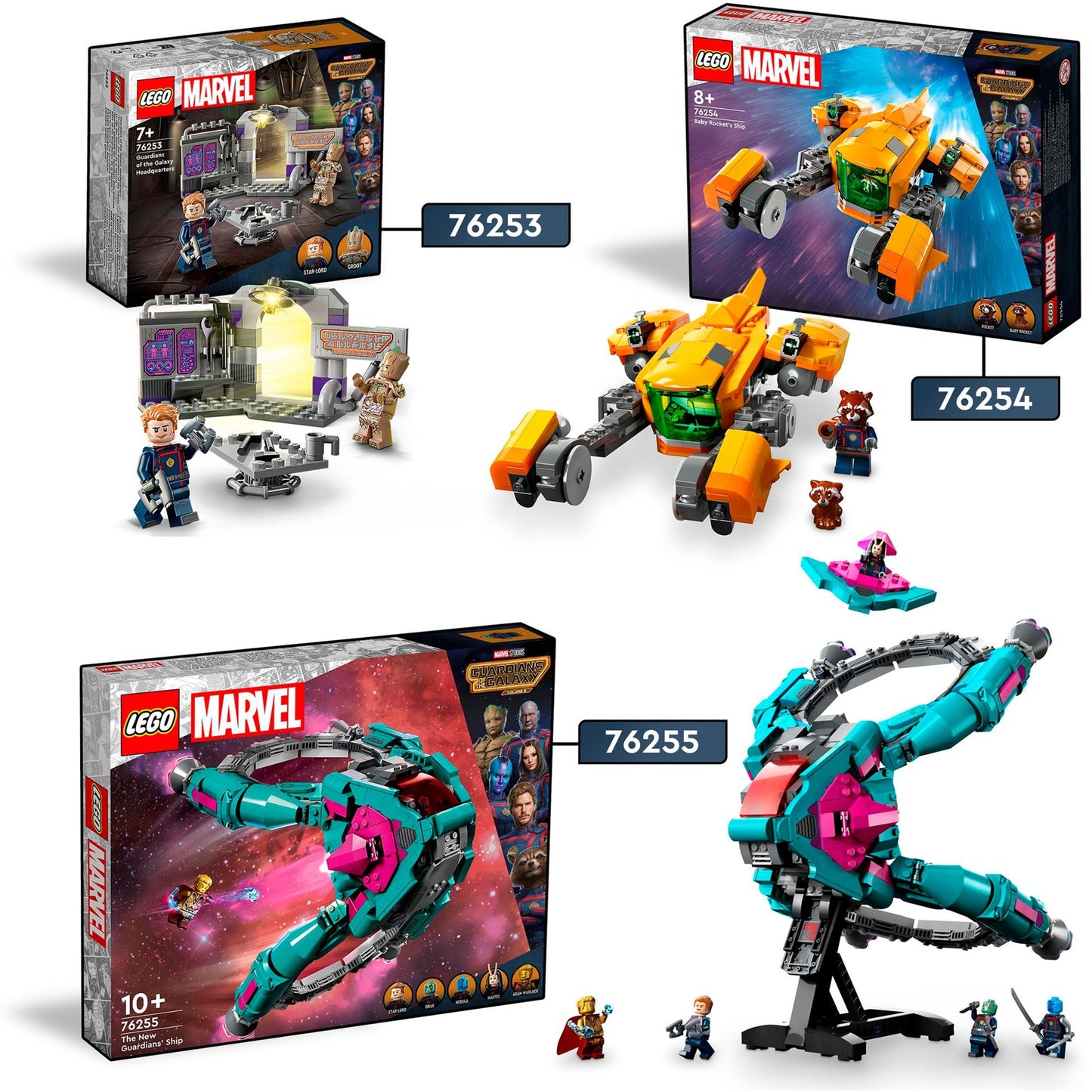 LEGO LEGO Super Heroes 76254 The Baby Rocket Ship