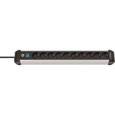 Brennenstuhl Socket Premium-Alu-Line 10 fois