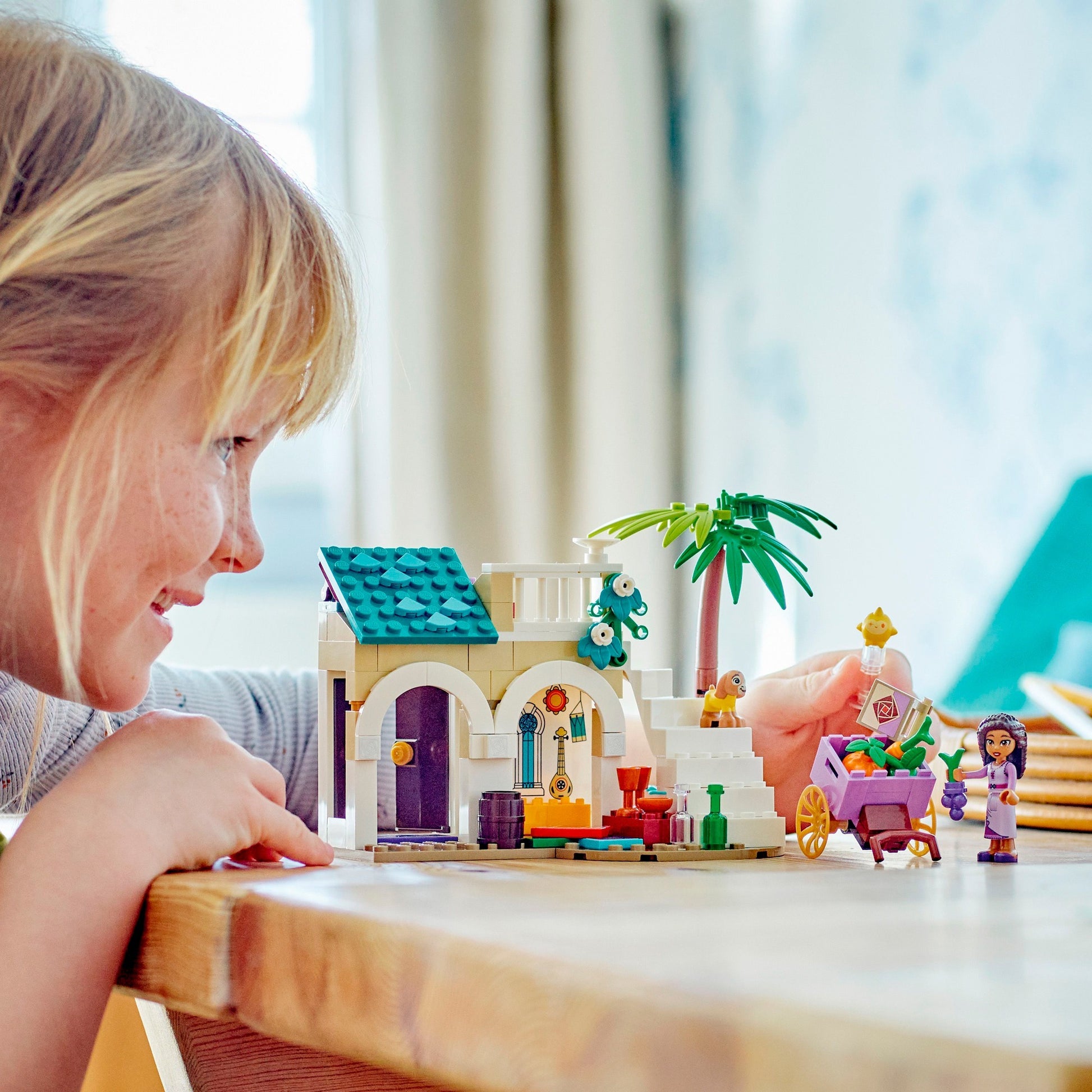 Lego disney - asha dans la ville jouets de construction Rosas (43223)