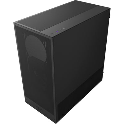 Boîtier tour midi Nzxt h5 flow v2 (noir | 1x USB-A | 1x USB-C | verre trempé)
