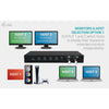Station d'accueil I-tec USB-C KVM Dock Pro (noir)