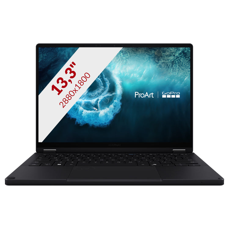 Asus proart gopro edition px13 hn7306eac-lx089x 13.3 copilot+ ordinateur portable 2-en-1 (noir | ryzen al max+ 395 | radeon 8060s | 128 Go | SSD 2 To | tactile)