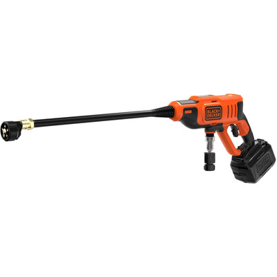 Nettoyeur haute pression Black+decker bcpc18d1 18v 24bar - avec batterie 1x2,0 ah - bcpc18d1-qw