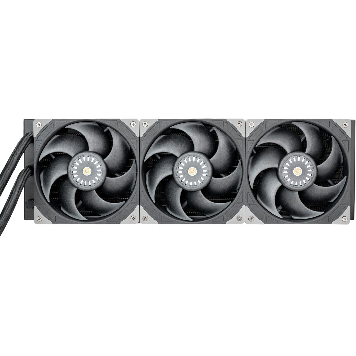 Refroidissement par eau Silverstone xe420 (argent noir)