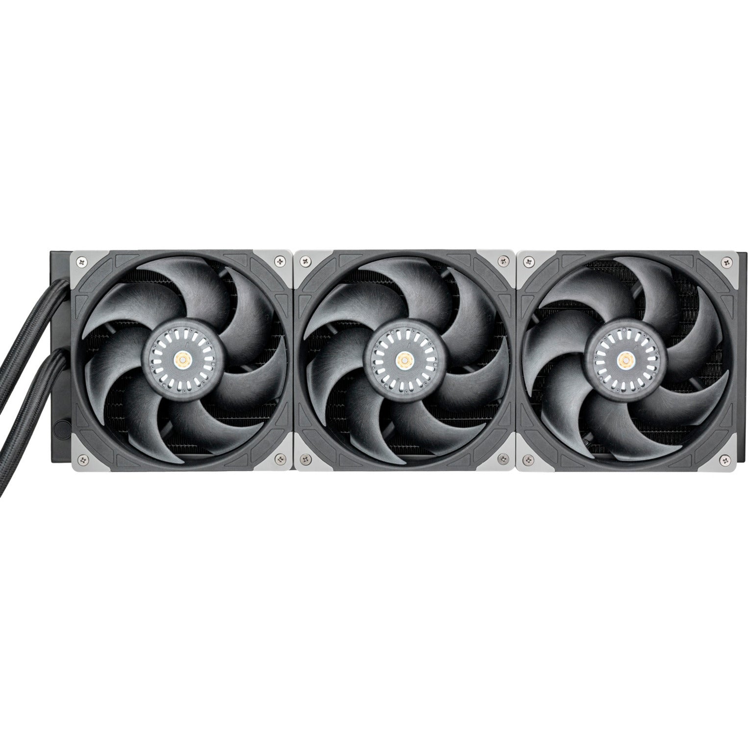Refroidissement par eau Silverstone xe420 (argent noir)