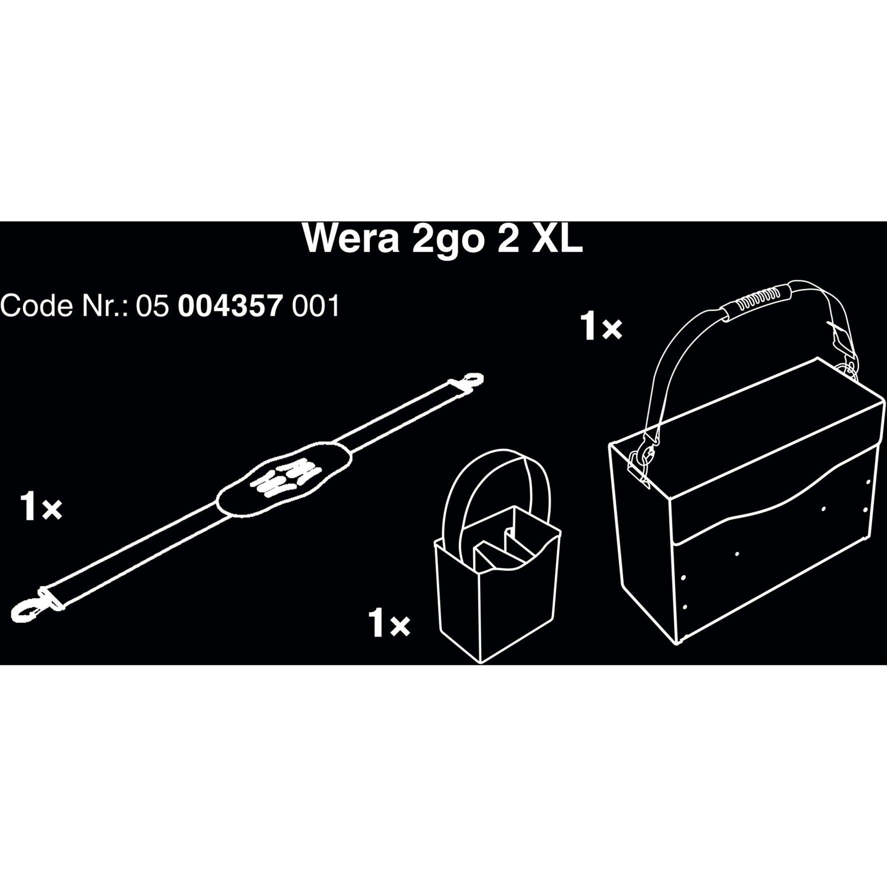 Wera 2Go 2 XL Tool Case