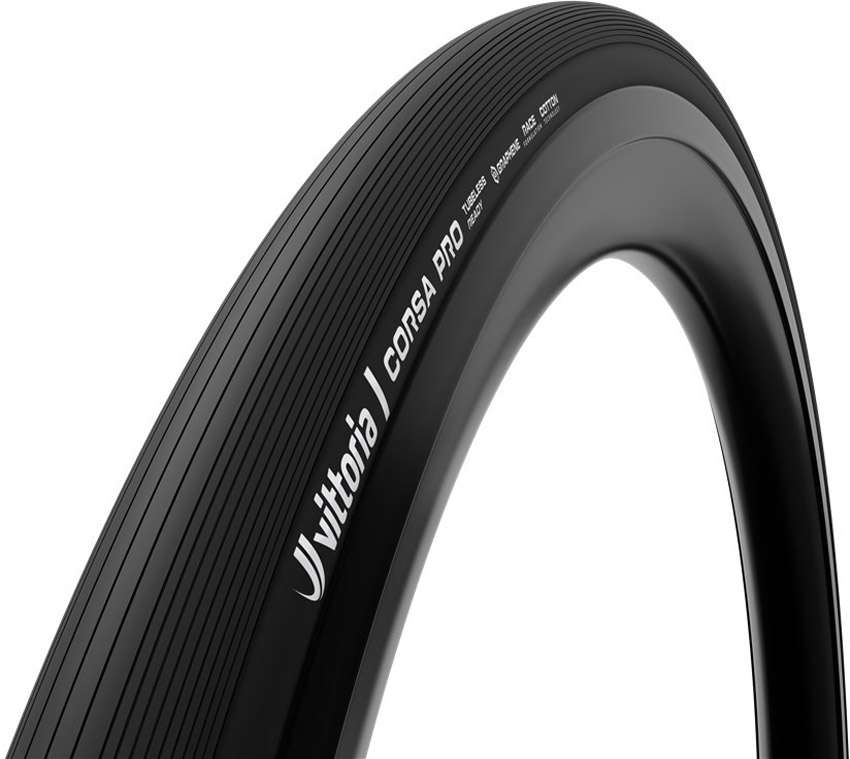 Pneu pliable Vittoria corsa pro black g2.0 tlr 28 édition spéciale
