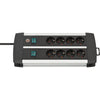 Brennenstuhl Socket premium-alu-line 8 fois