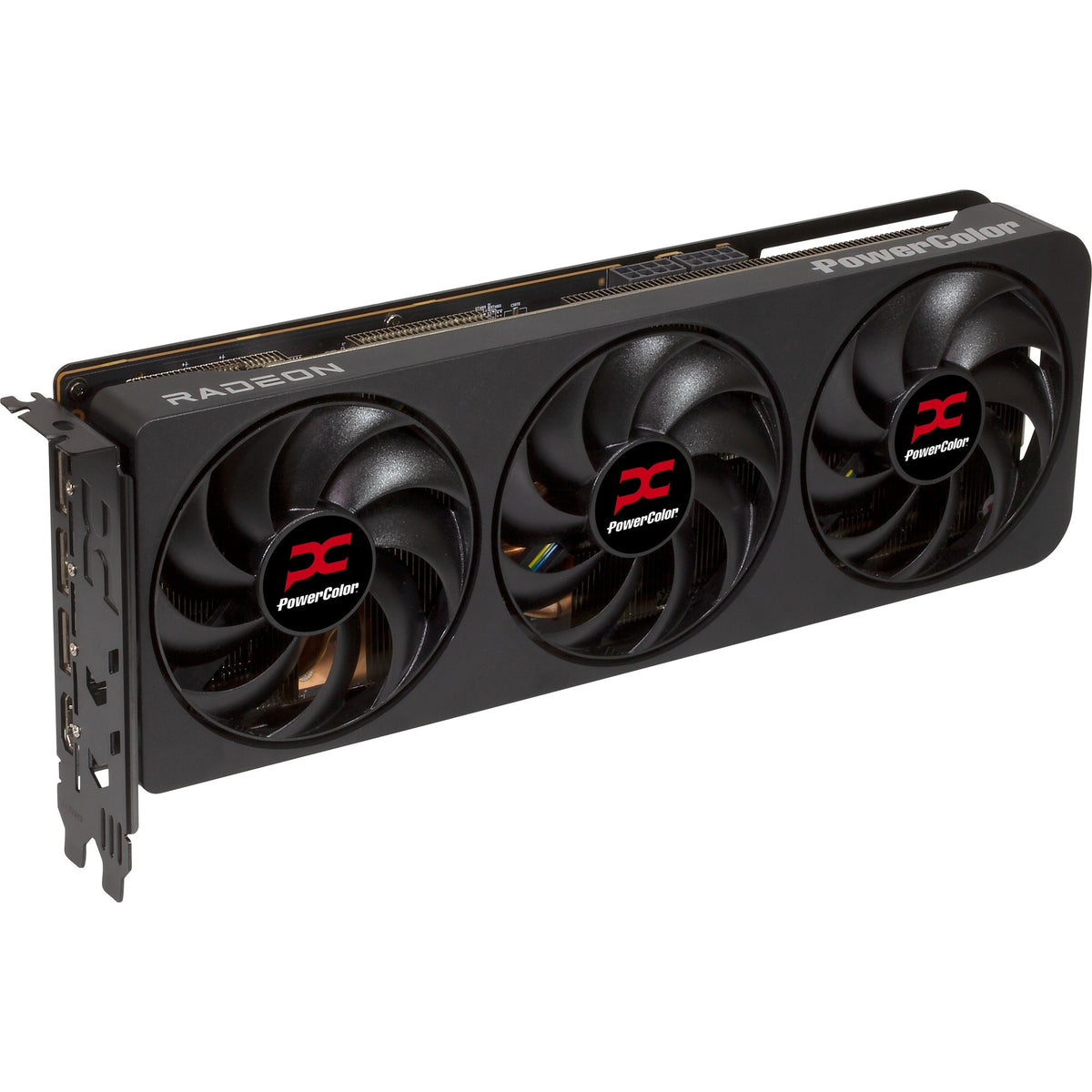 Carte graphique Powercolor Radeon RX 9070 XT Reaper 16 Go GDDR6 (noir, RDNA4, GDDR6, 3x Display Port, 1x HDMI)