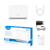 Cudy ac1200 wi-fi 4g lte-cat6 routeur gigabit lt700e routeur maillé (blanc, maillé, emplacement nano sim)