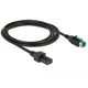 Dellock PowerEdUSB Cable mâle 12 V> 2 x 4 broches mâle pour p