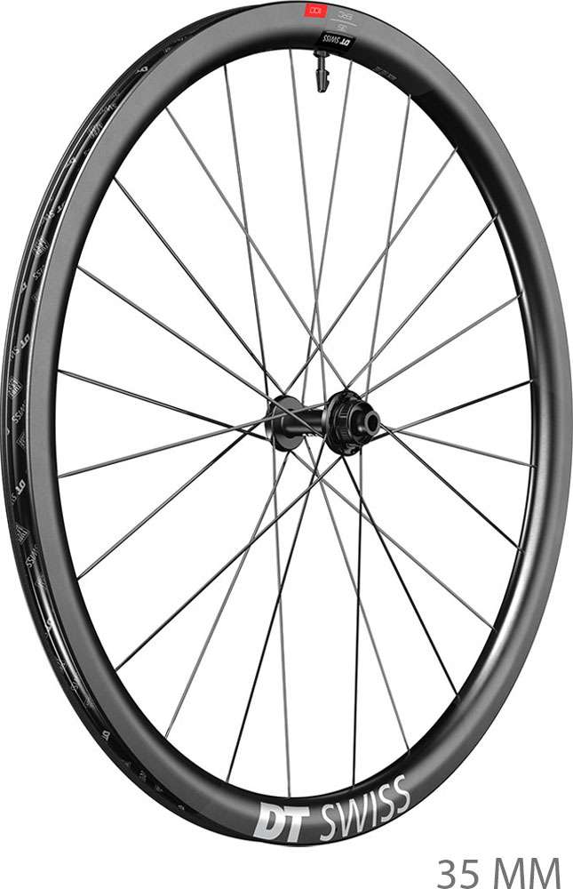 Roue avant en carbone DT Swiss ERC 1100 Dicut® DB