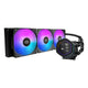 Cooler master masterliquid core nex digital 360, refroidissement à eau noir (noir, argb)