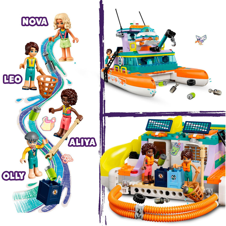 LEGO LEGO Friends 41734 Rescue Boat en mer