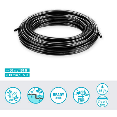 Tube de goutte Gardena pour buissons haies (50 m)