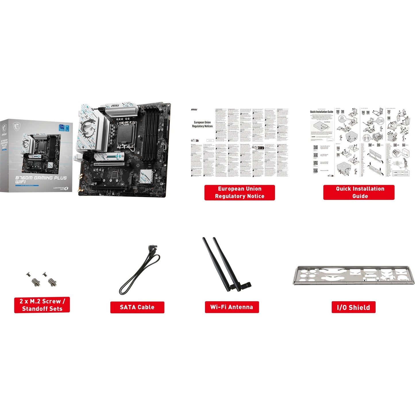 MSI B760M GAMING PLUS WIFI