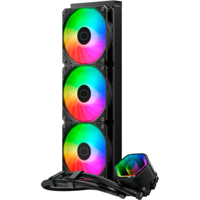 Cooler Master MLW-D36M-A18PA-R1 Masterliquid 360 Core II Argb, radiateur 360 mm, 3x 120 mm argb génée 2