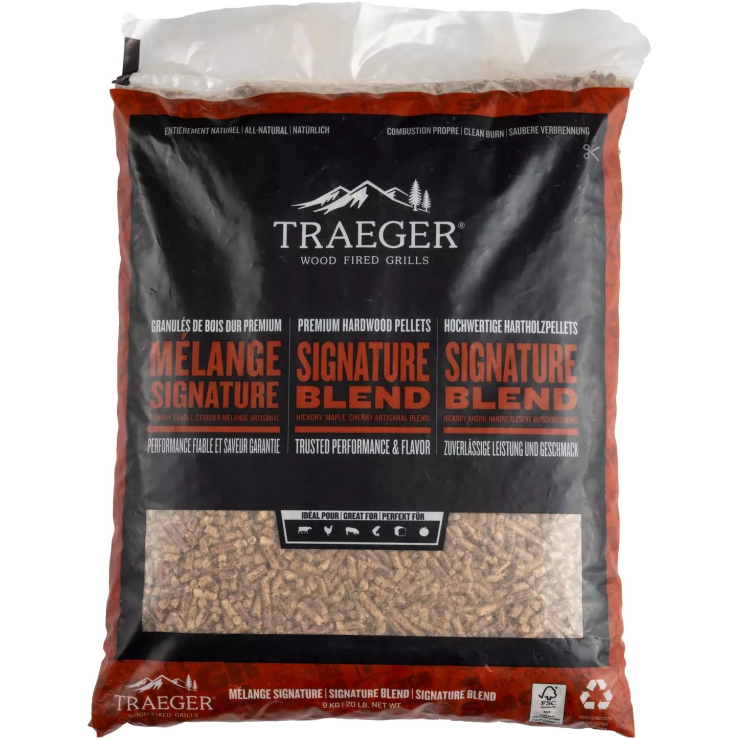 Traeger Pellets de Hardhout Signature