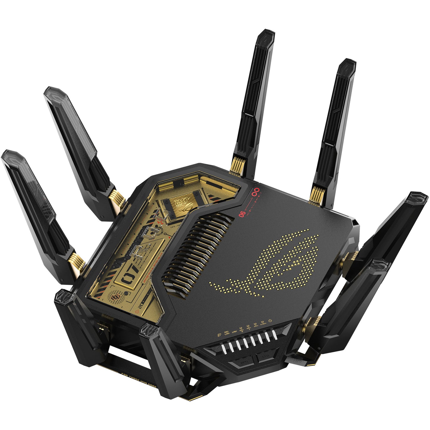 Routeur Asus rog rapture gt-be98 édition 20e anniversaire (noir)